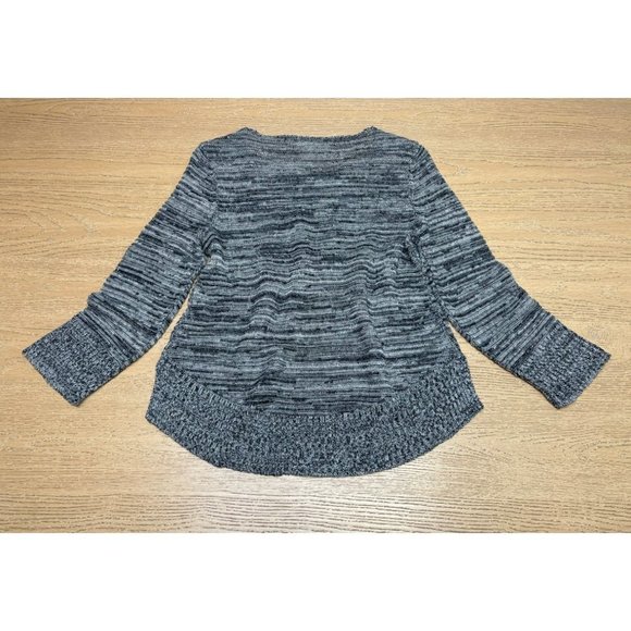 Eileen Fisher Woman’s Gray Sweater Organic Linen Size XS - Picture 6 of 8